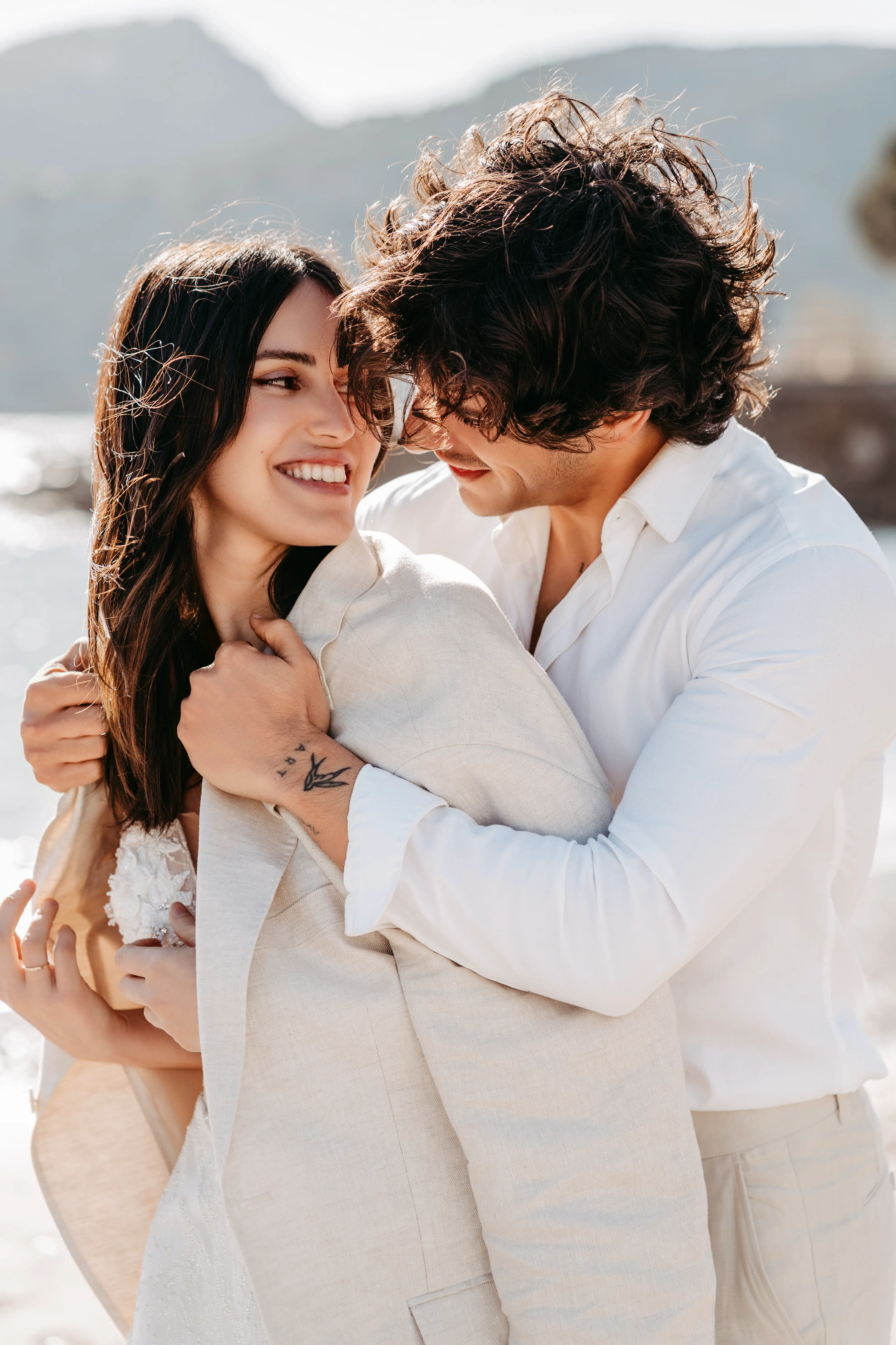 Brautpaar bei einer Destination Wedding auf Mallorca
